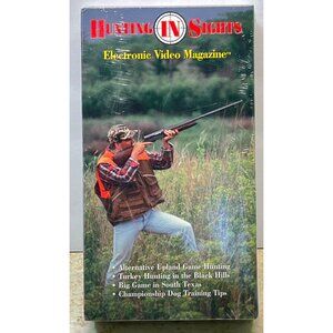 Hunting in Sights VHS Electronic Video Magazine SEALED Turkey Upland Game Texas